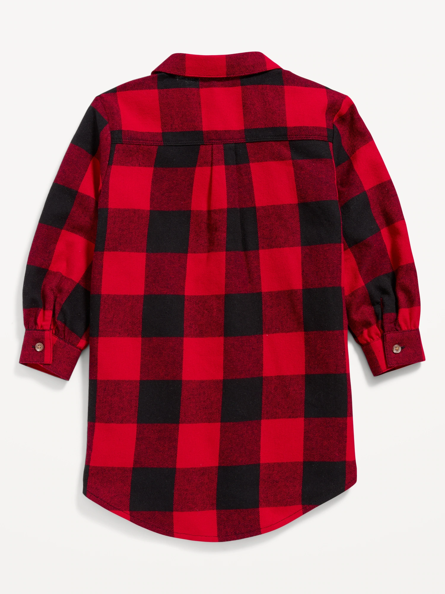 Vestido Old Navy niña rojo cuadros 97992432