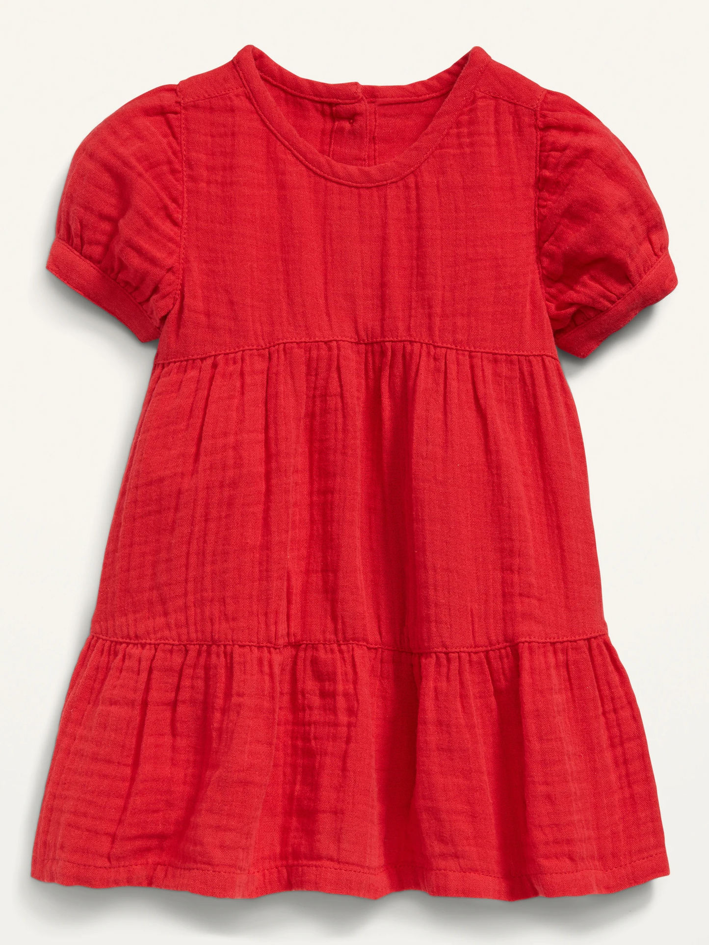 Vestido Old navy bebe niña rojo 58531312