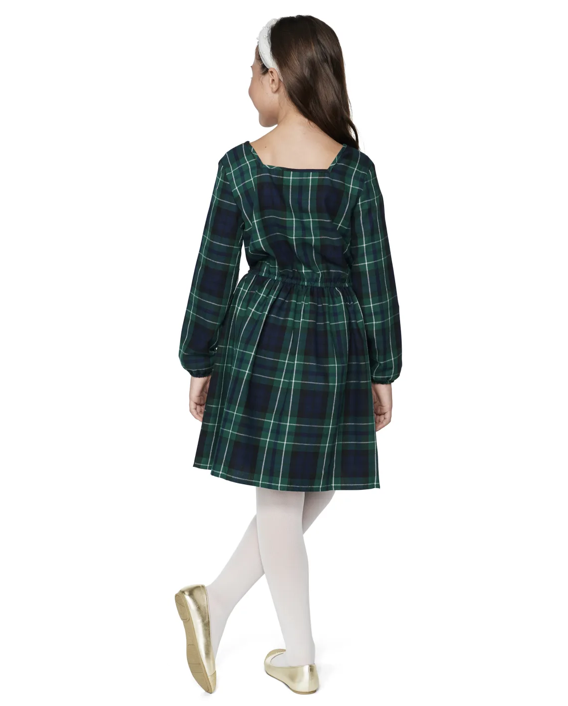 Vestido verde cuadros niña Children's Place 0/3m a 16 77678832
