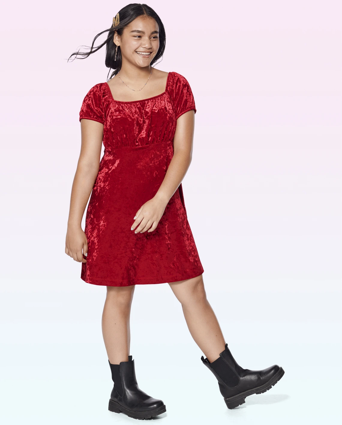 Vestido rojo velvet niña Sugar and Jade 8 a 16 años 31687408