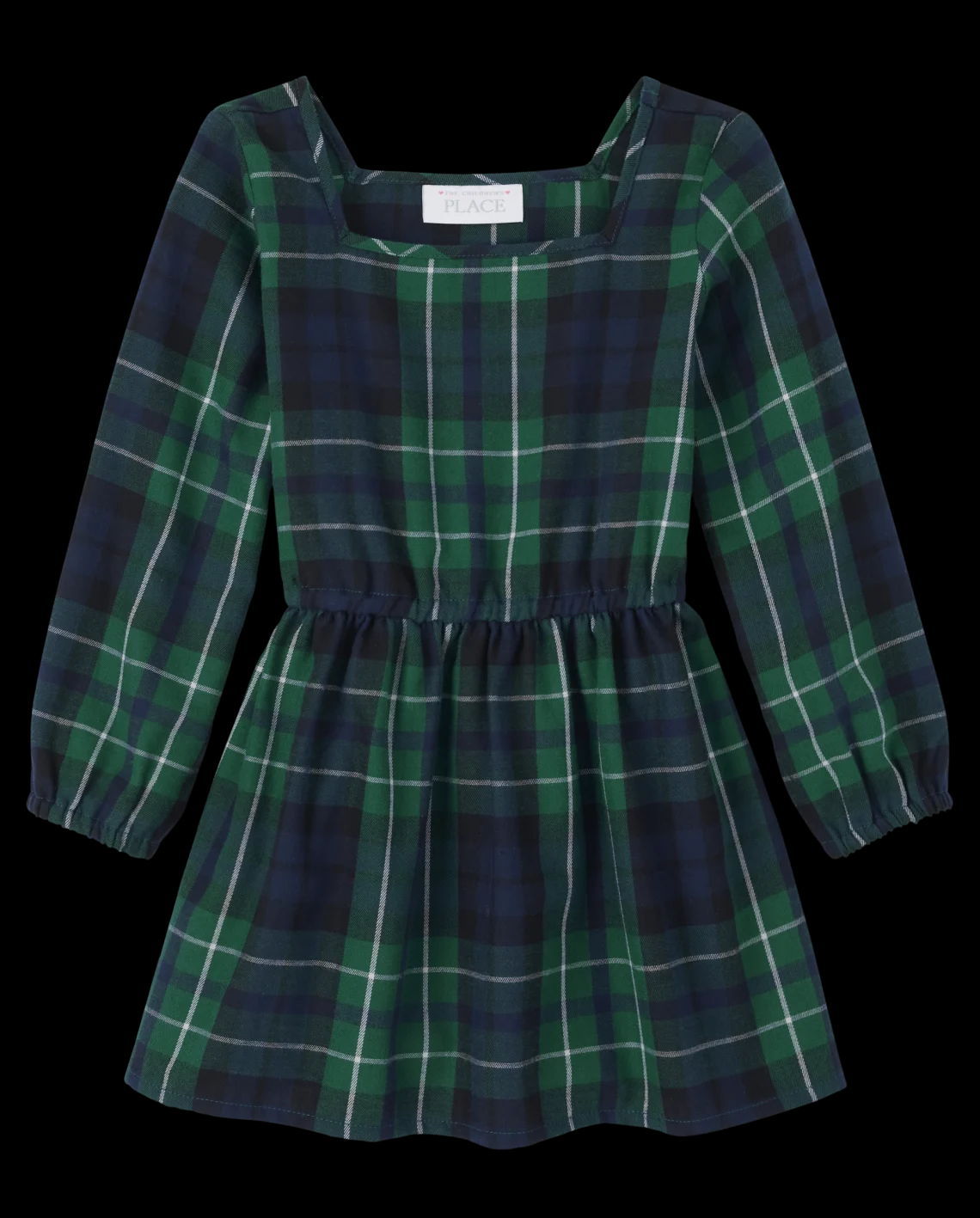 Vestido verde cuadros niña Children's Place 0/3m a 16 77678832