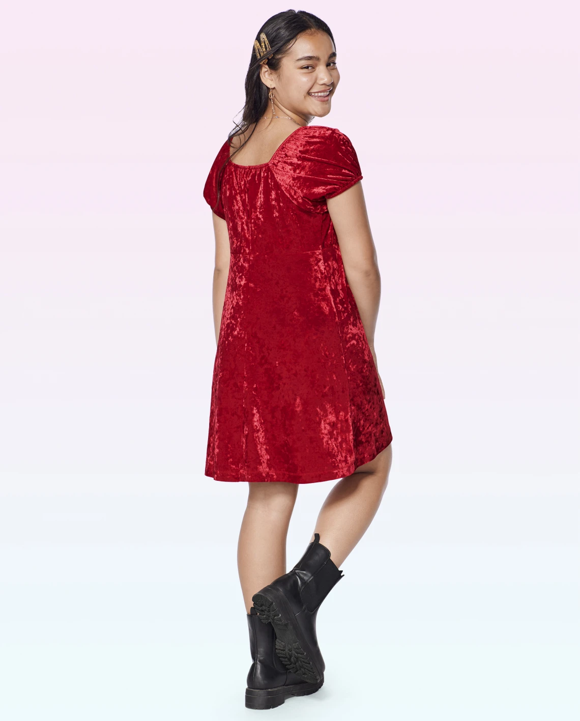 Vestido rojo velvet niña Sugar and Jade 8 a 16 años 31687408
