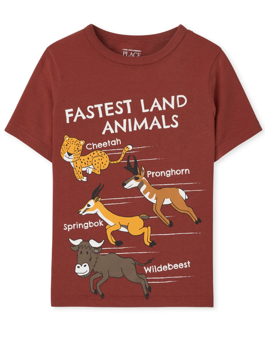 Camisa Childrens Place animales promo 4x1000