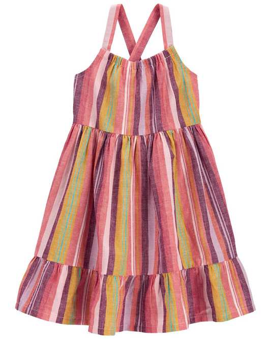 Vestido Carters niña rayas promo 2x1000