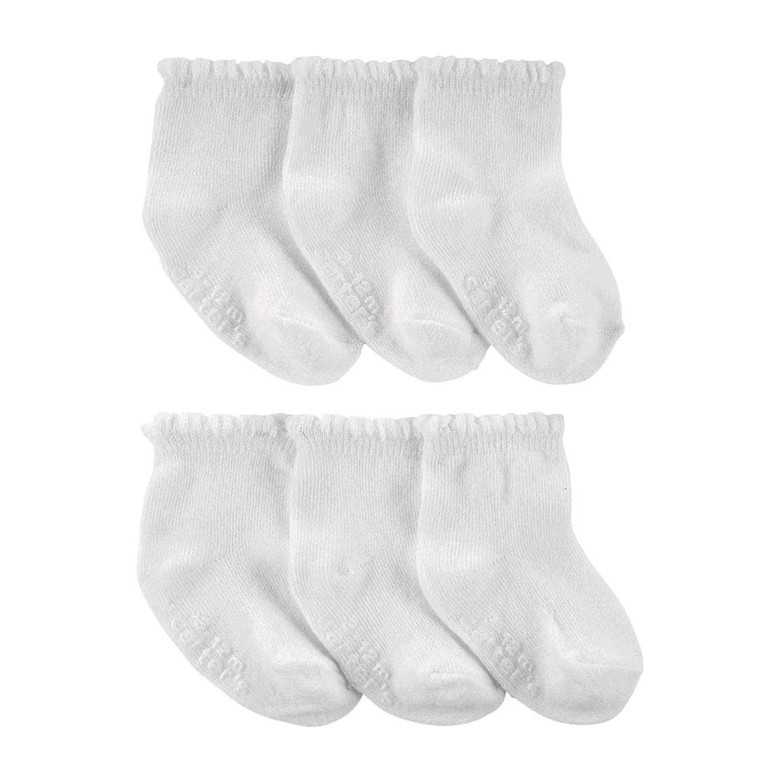 Set paquete 6 calcetines revuelo bebe niña Carters 1H760510
