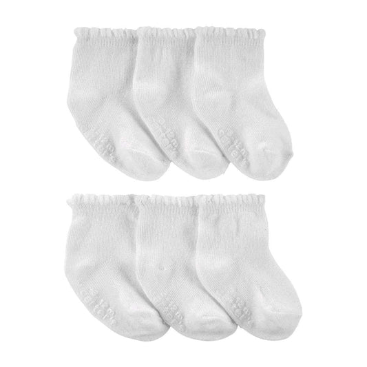 Set paquete 6 calcetines revuelo bebe niña Carters 1H760510