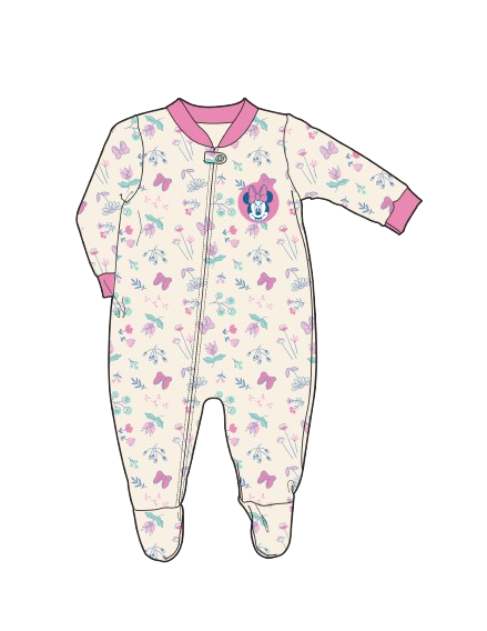 Pijama bebe niña Floral Minnie St Jacks 0080078601