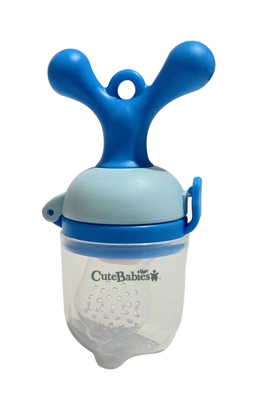 Dispensador de frutas azul Cutebabies