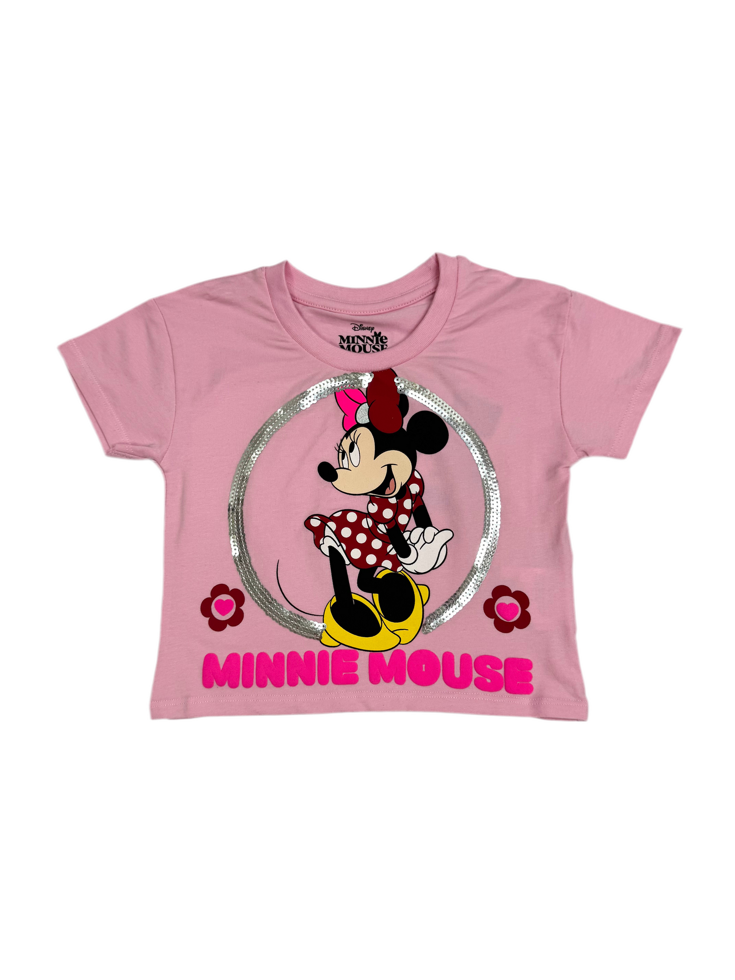 Camisa rosado claro niña Minnie Disney MM-2638