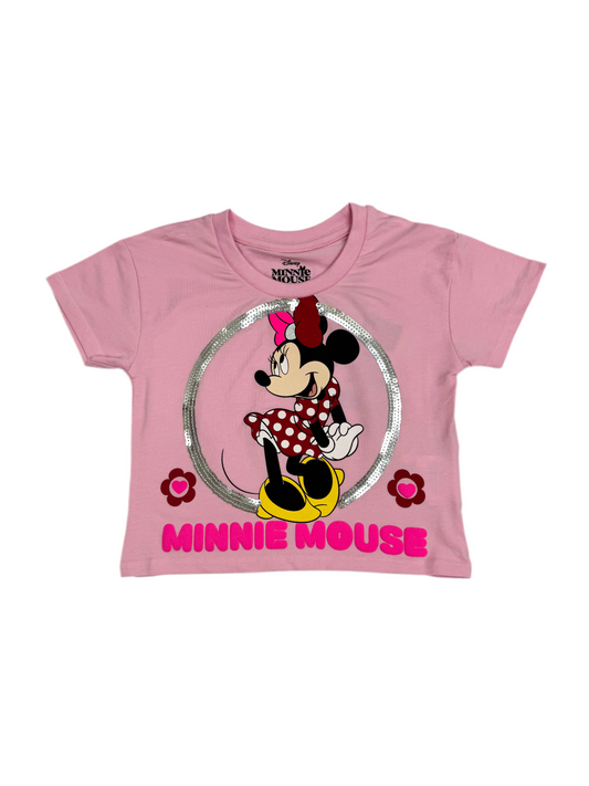 Camisa rosado claro niña Minnie Disney MM-2638