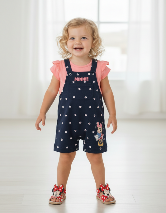 Overall Disney Minnie St Jacks Azul Rosa Niña 0200024701