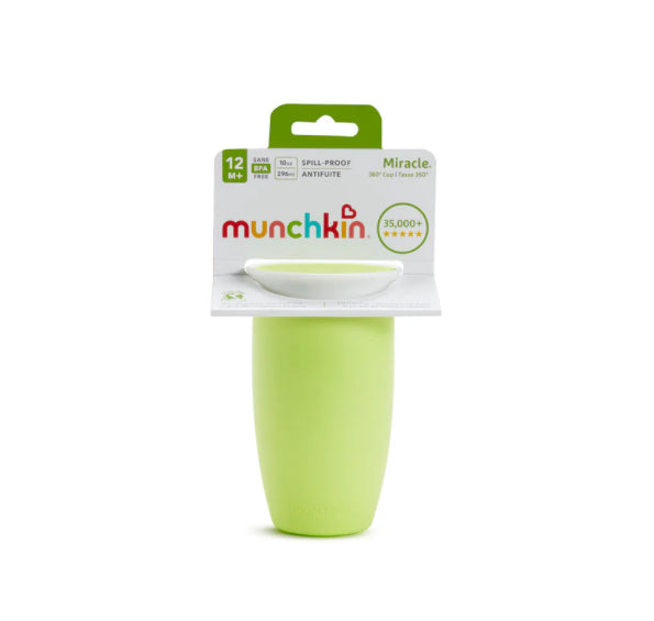 Vaso antiderrame verde munchkin bebe