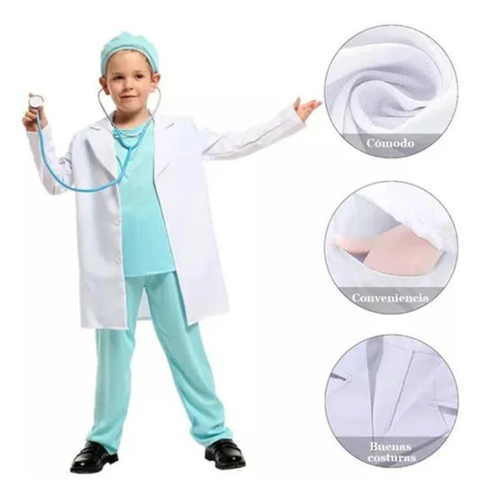 Disfraz doctor unisex