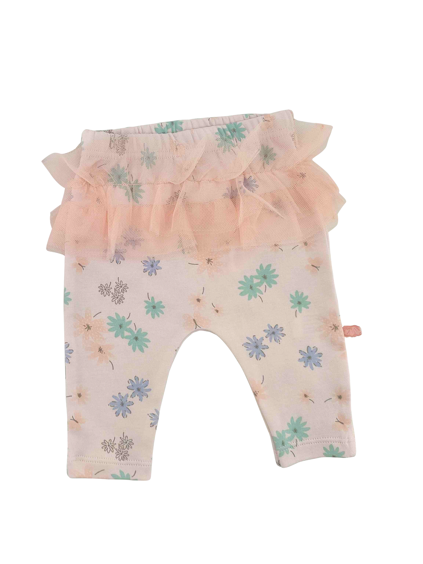Set 2 piezas rosado Tutu flores Kobytin