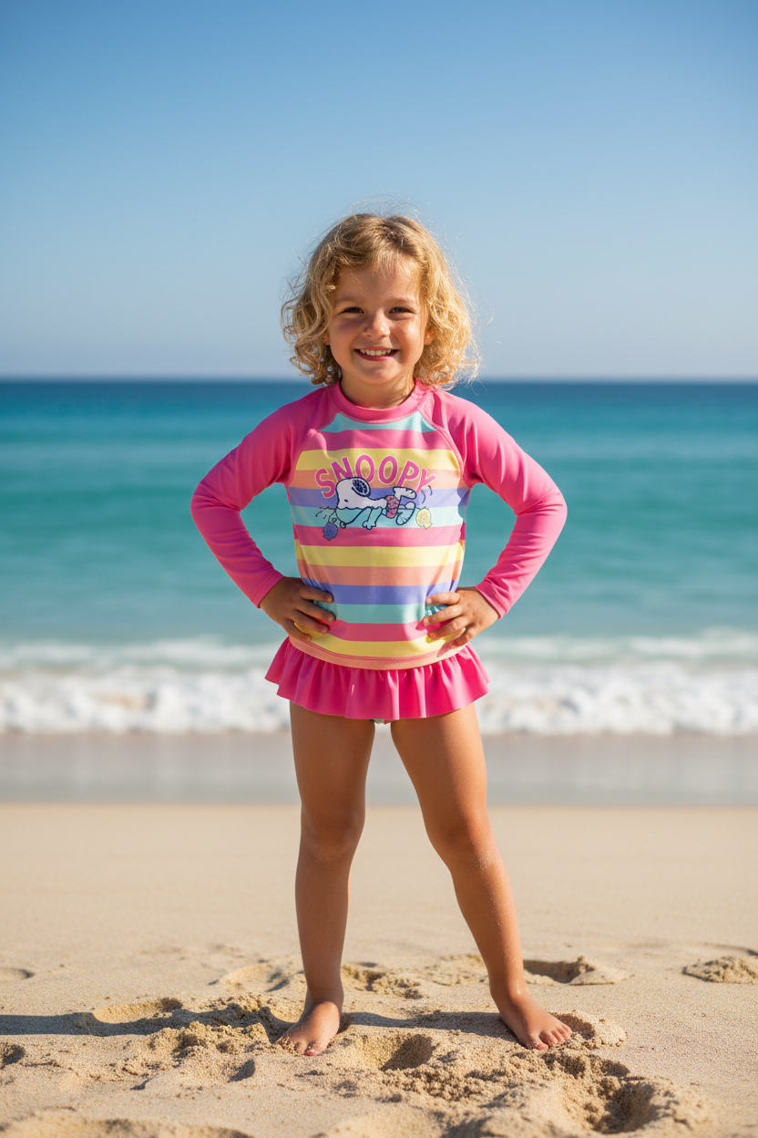 Traje de baño Swim Snoopy bebé niña St Jacks 0430005301