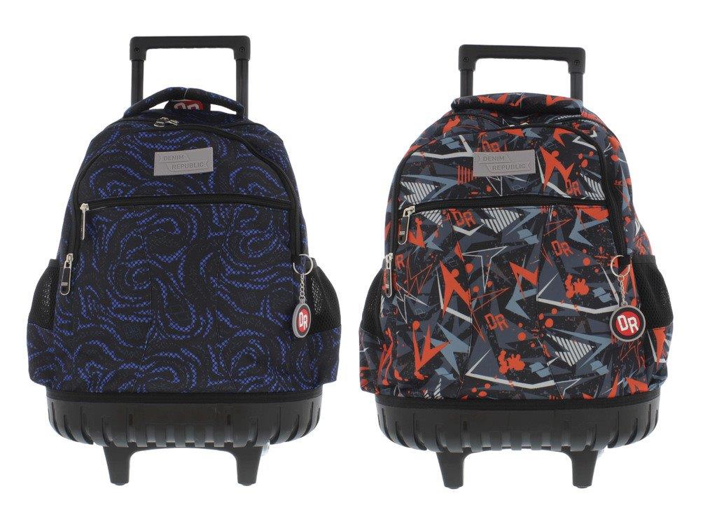 Mochila con ruedas negra Niño 18 061-2303458