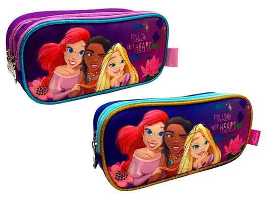 Cartuchera frozen azul  22x10x7 062-03339