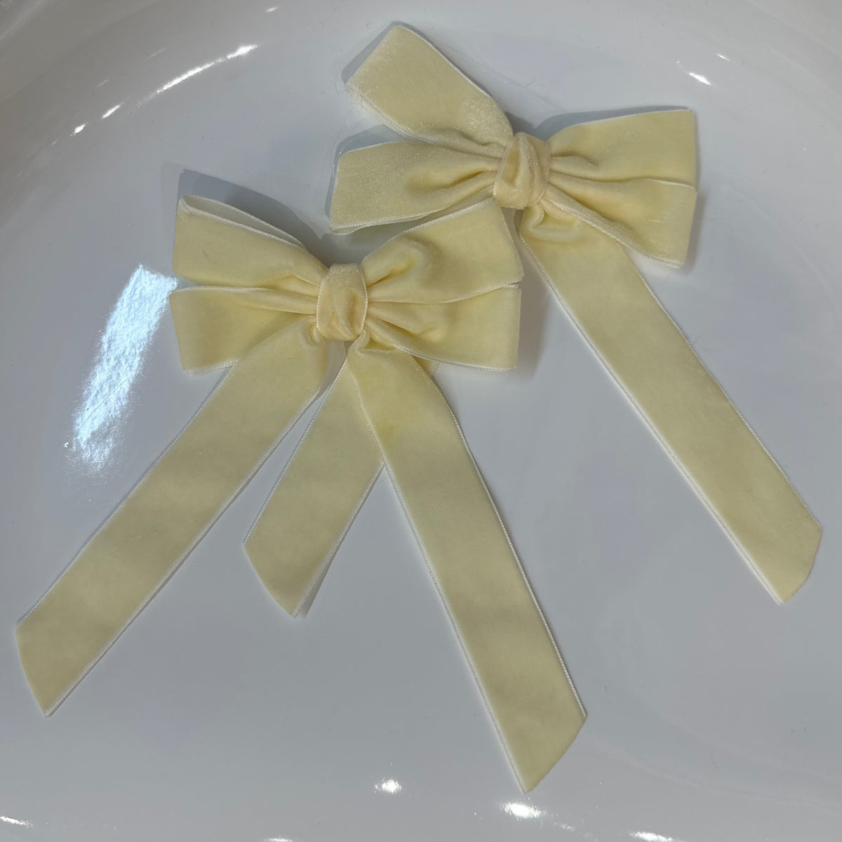 Par ganchos beige handmade