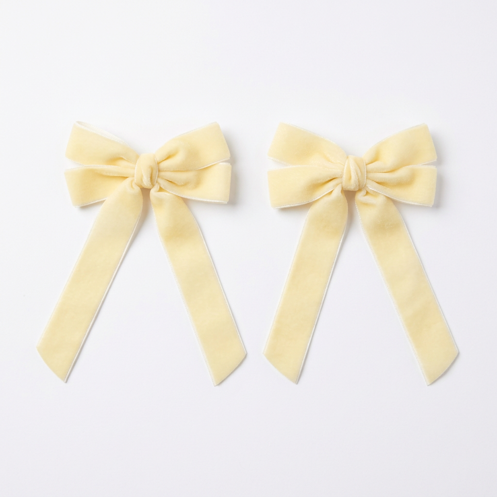 Par ganchos beige handmade