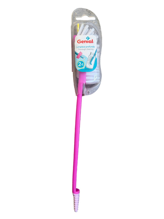 Cepillo pepe biberon Genial Rosado bebe niña NB