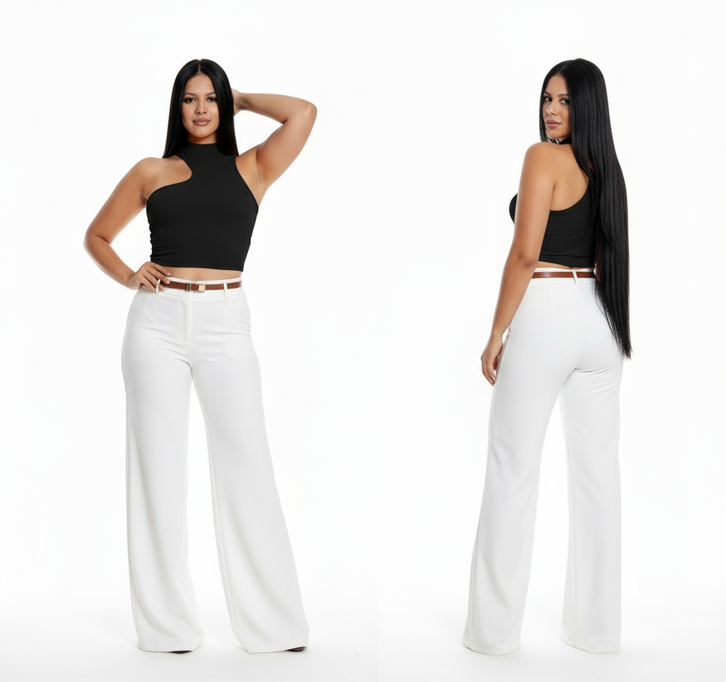 Camisa dama blusa negro CTD1170-8 290190