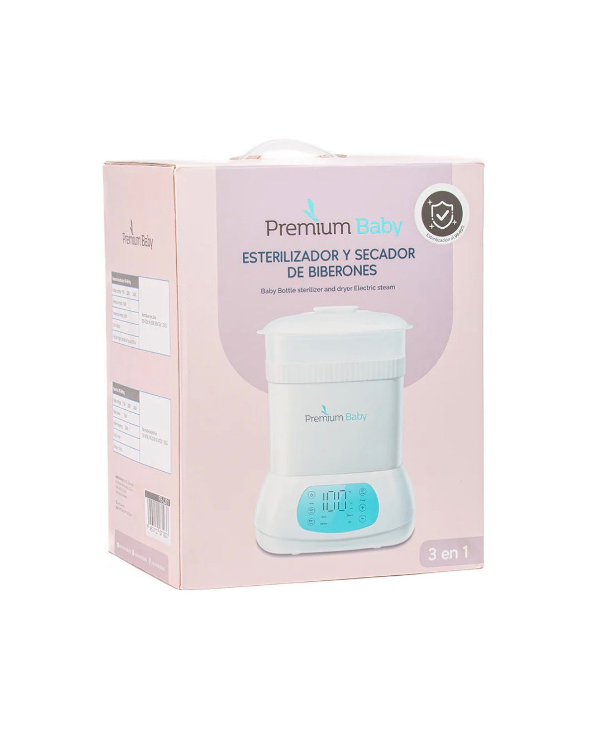 Esterilizador secador biberones bebe niño niña Premium Baby PB-L201