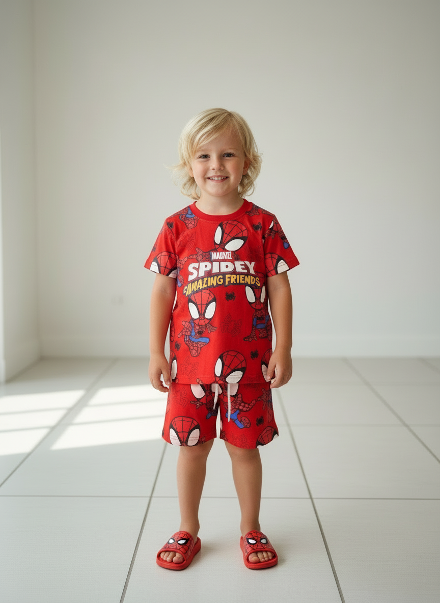 Set conjunto 2 piezas niño rojo Spiderman M9-SPY-123N 590490