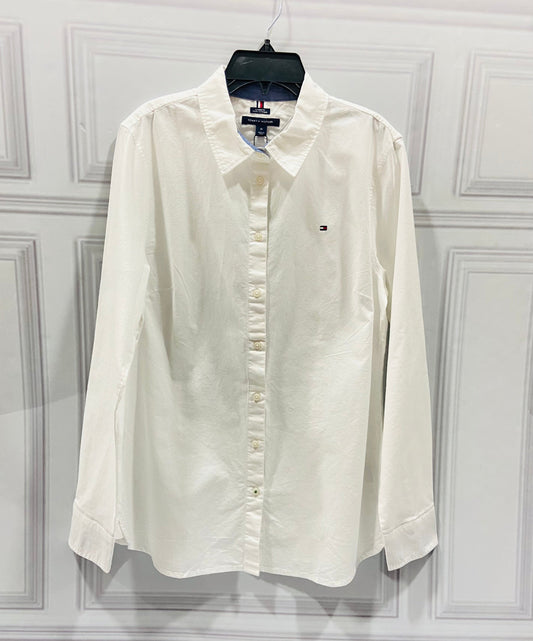 Camisa Tommy Hilfiger blanca mujer 00295408