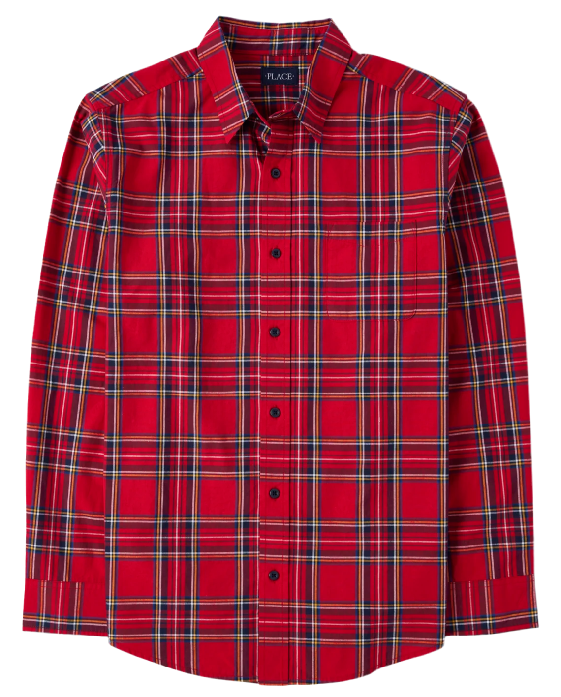 Camisa Cuadros Rojos Childrens Place Adulto ROJO NEGRO AMARILLO 13452784