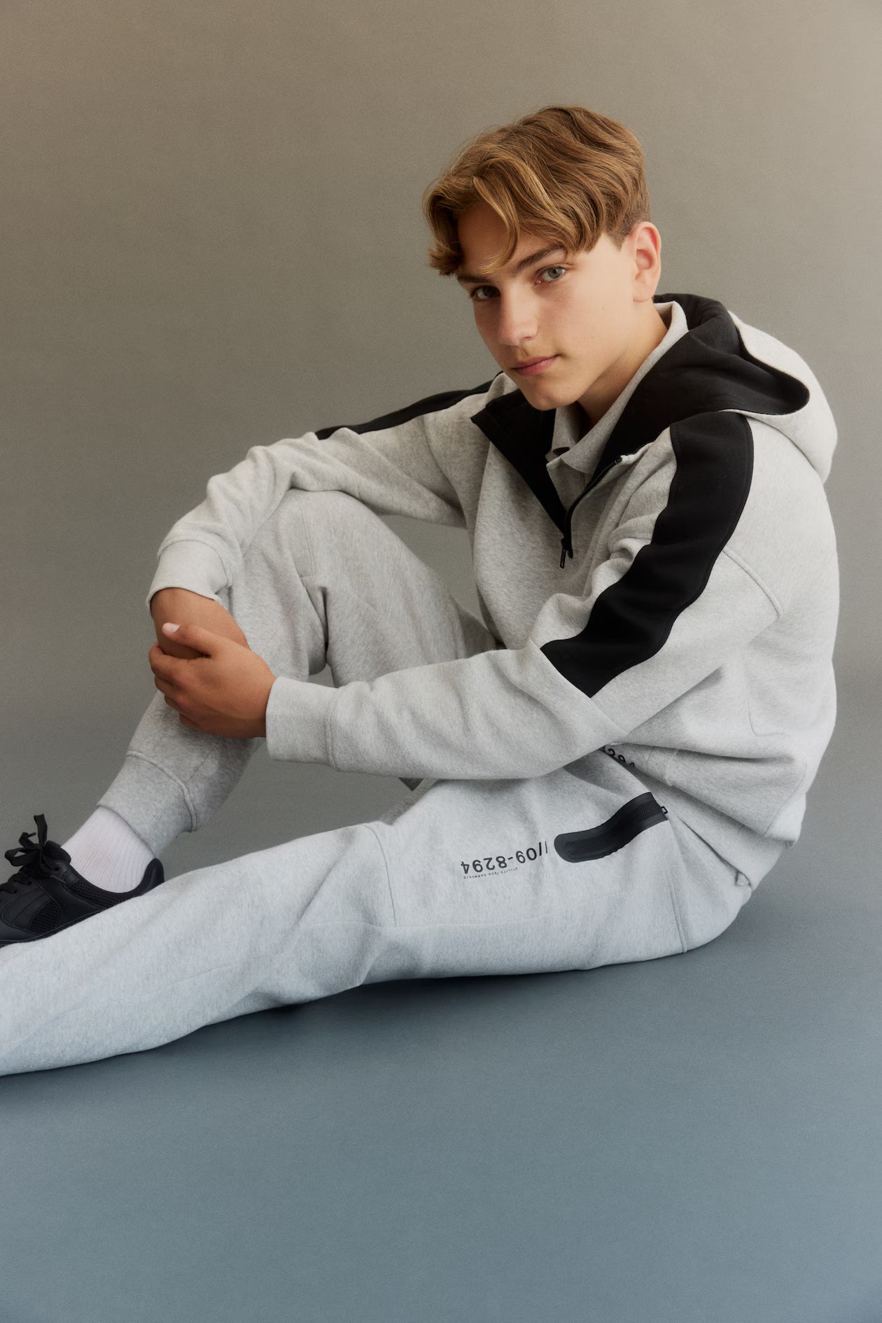Pantalon Jogger gris niño H&M 1297056