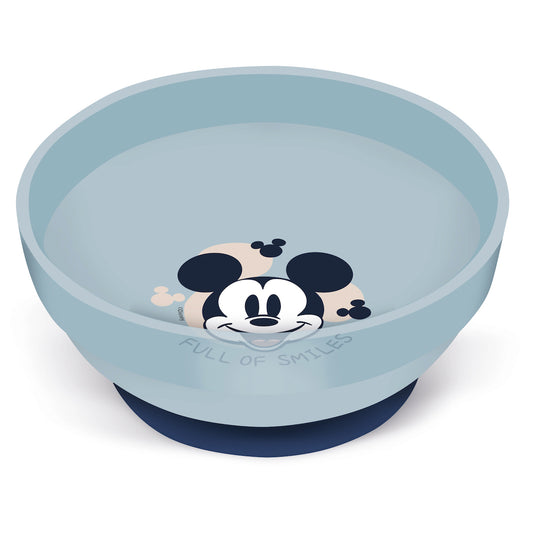 Plato  gris bebe niño Mickey Disney Tinytots 10431