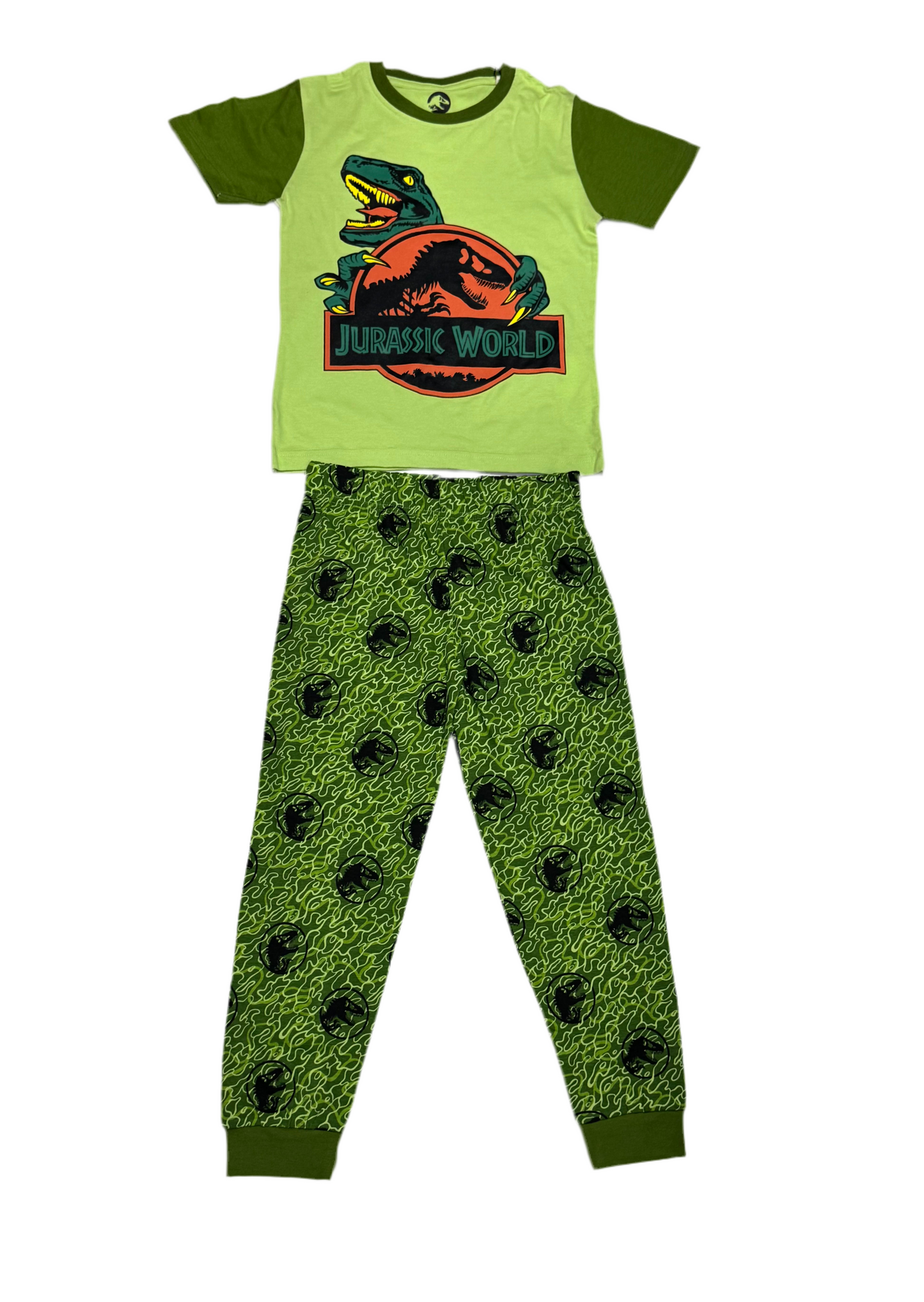 Pijama verde claro Jurassic World niño Disney JW-0501