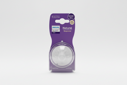 Mamadera Avent Natural Flujo 4 Set 2