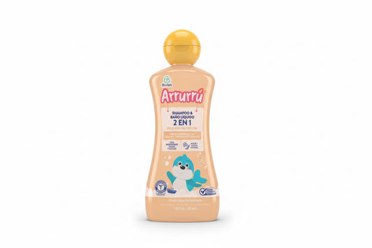 Shampoo Bebe niña niño arrurru 220 mL avena