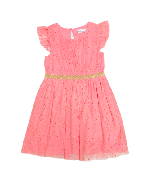Vestido rosado salmón glitter St. Jacks