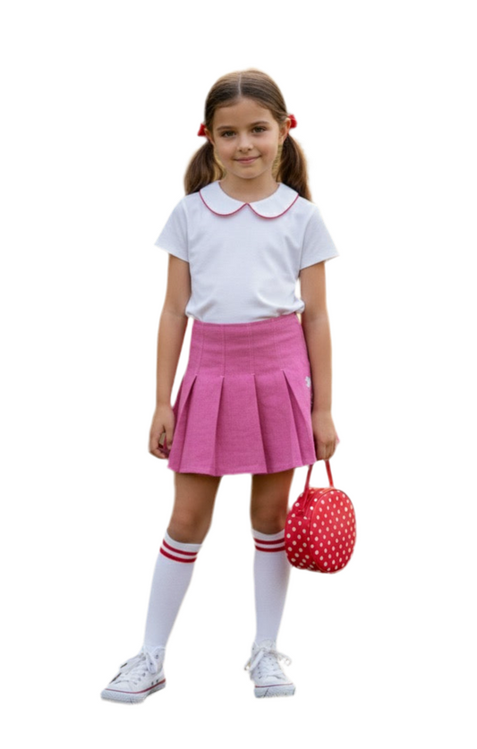 Falda rosada niña Minnie Disney MM-2618