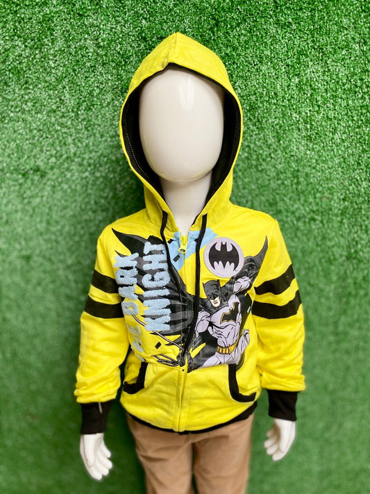 Suéter amarillo hoodie sudadera Batman niño 04239600