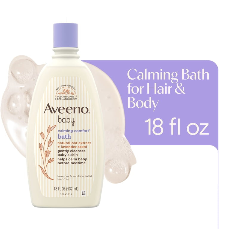 Aveeno shampoo y jabon bebe niña niño 18 oz 532 ml (copia)
