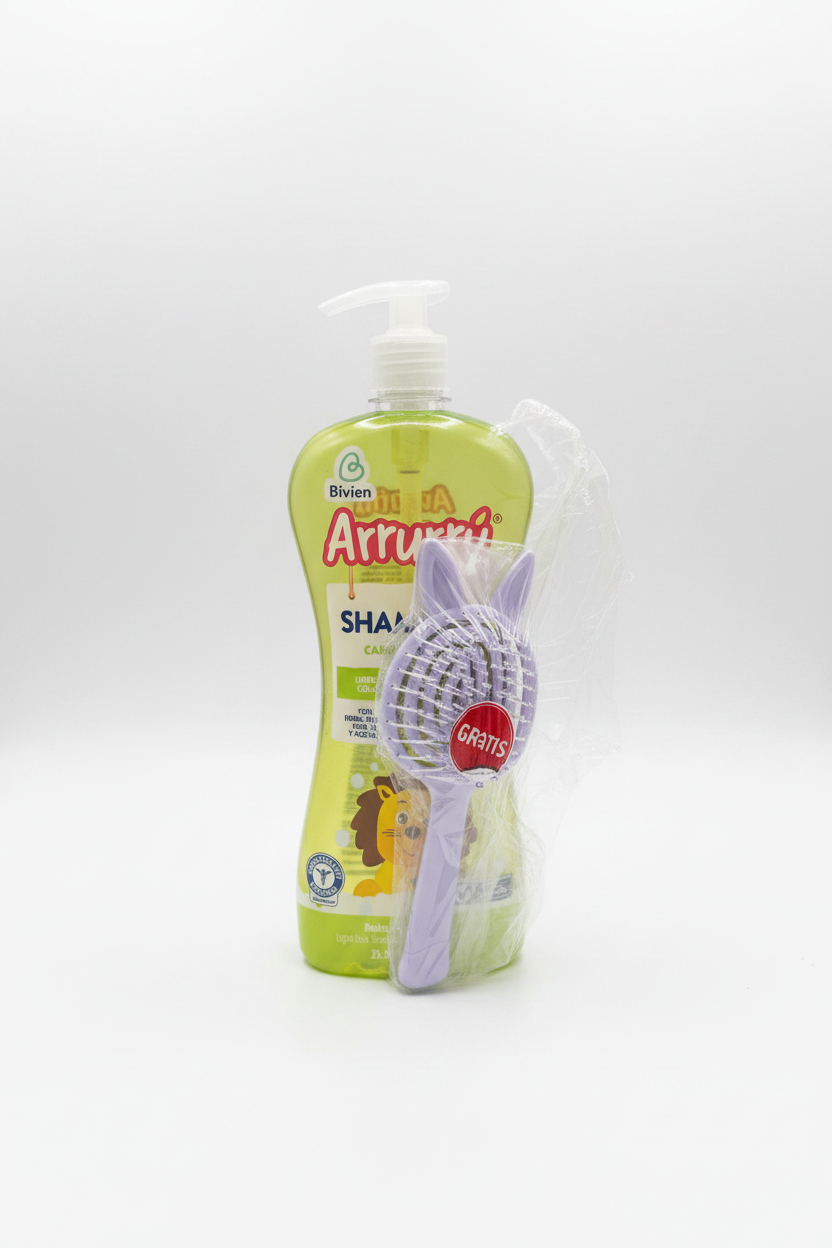 Shampoo arrurú 750ml manzanilla bebe niño niña