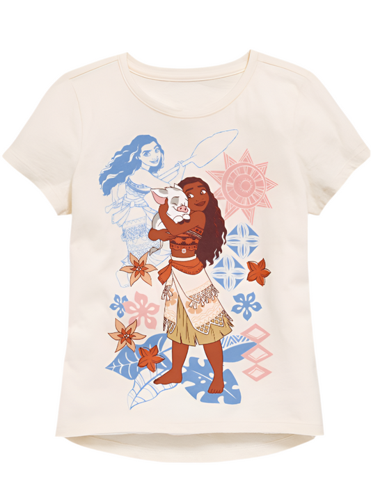 Camisa Moana old navy niña disney