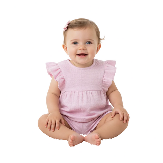 Set 2 piezas bebe niña rosado quimby  34130-132802