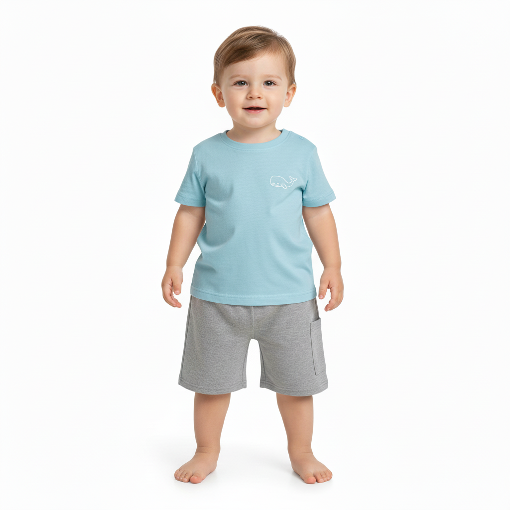 Shorts Bee loop color gris niño 1902.17953 - 00037 promo 4x1000
