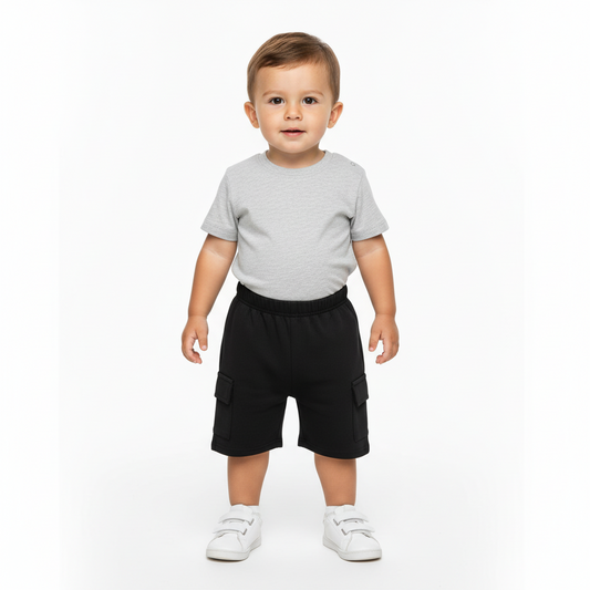 Short niña Bee loop color negro 17953 - 008910 promo 4x1000