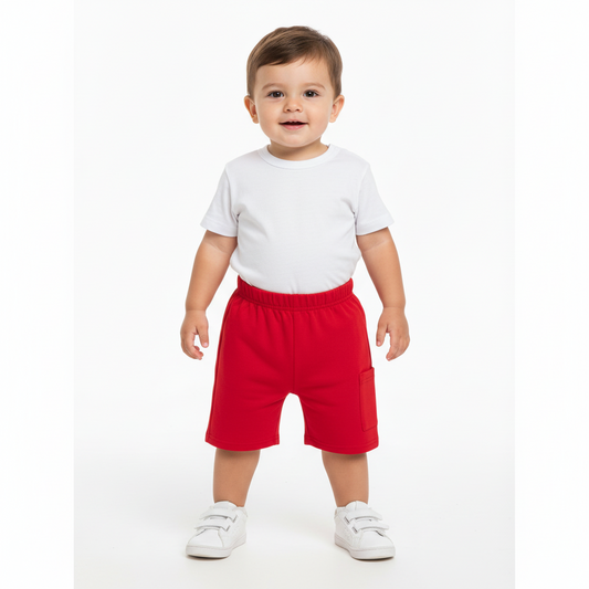 Short niño  Bee loop color rojo 17953 - 191763 promo 4x1000