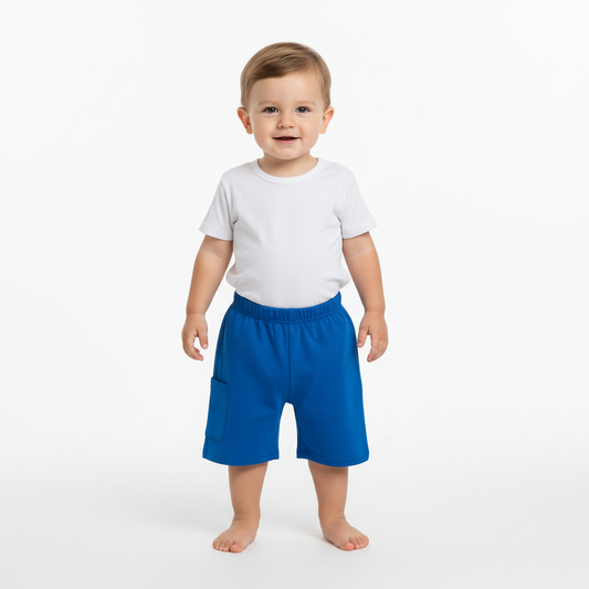 Shorts niño Bee loop  azul 1902.17953 - 194056 promo 4x1000