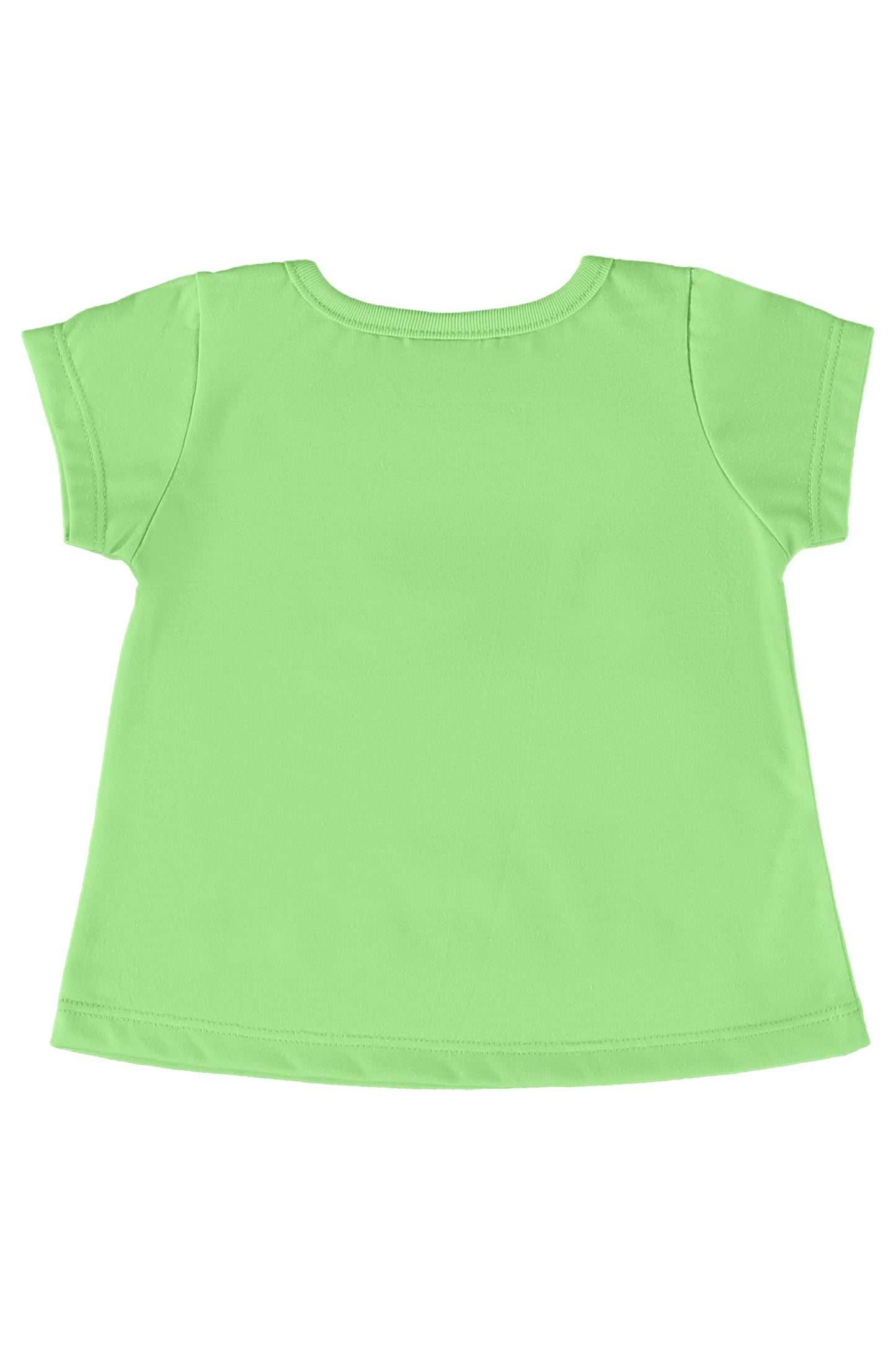 Set 2 piezas bebe niña camisa verde y falda morada Bee loop 17989 - 020225