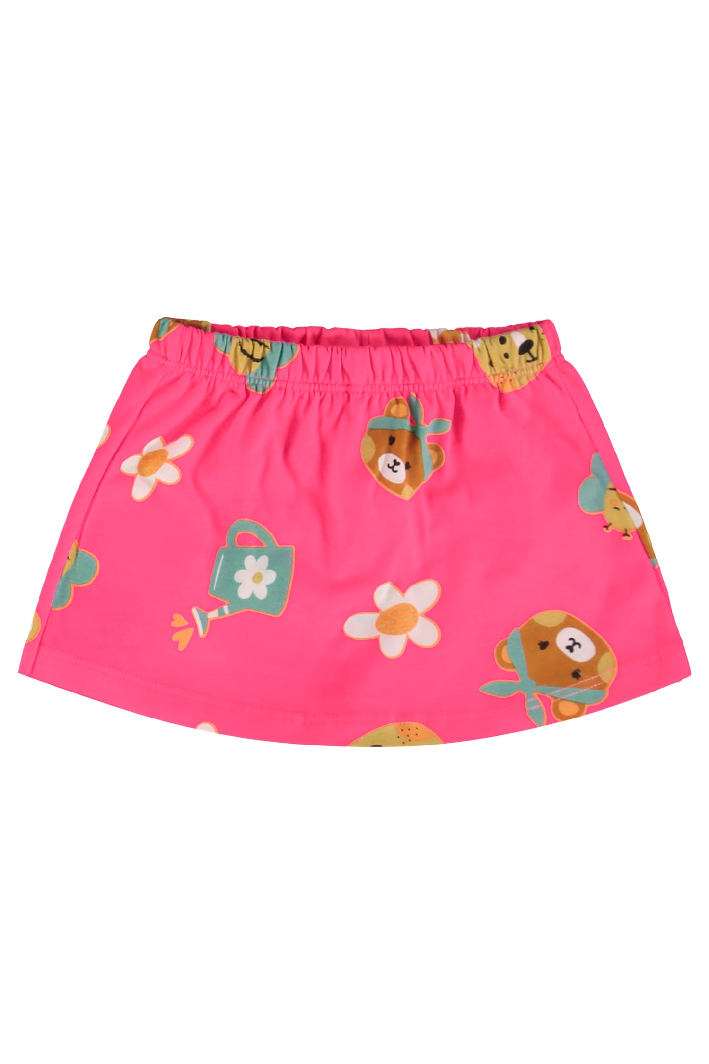 Set 2 piezas bebe niña camisa azul y falda rosada Bee loop 17989 - 155218