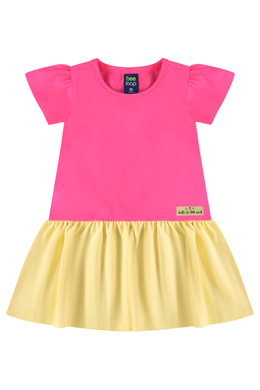 Vestido rosado  Bee loop 17990 - 072033