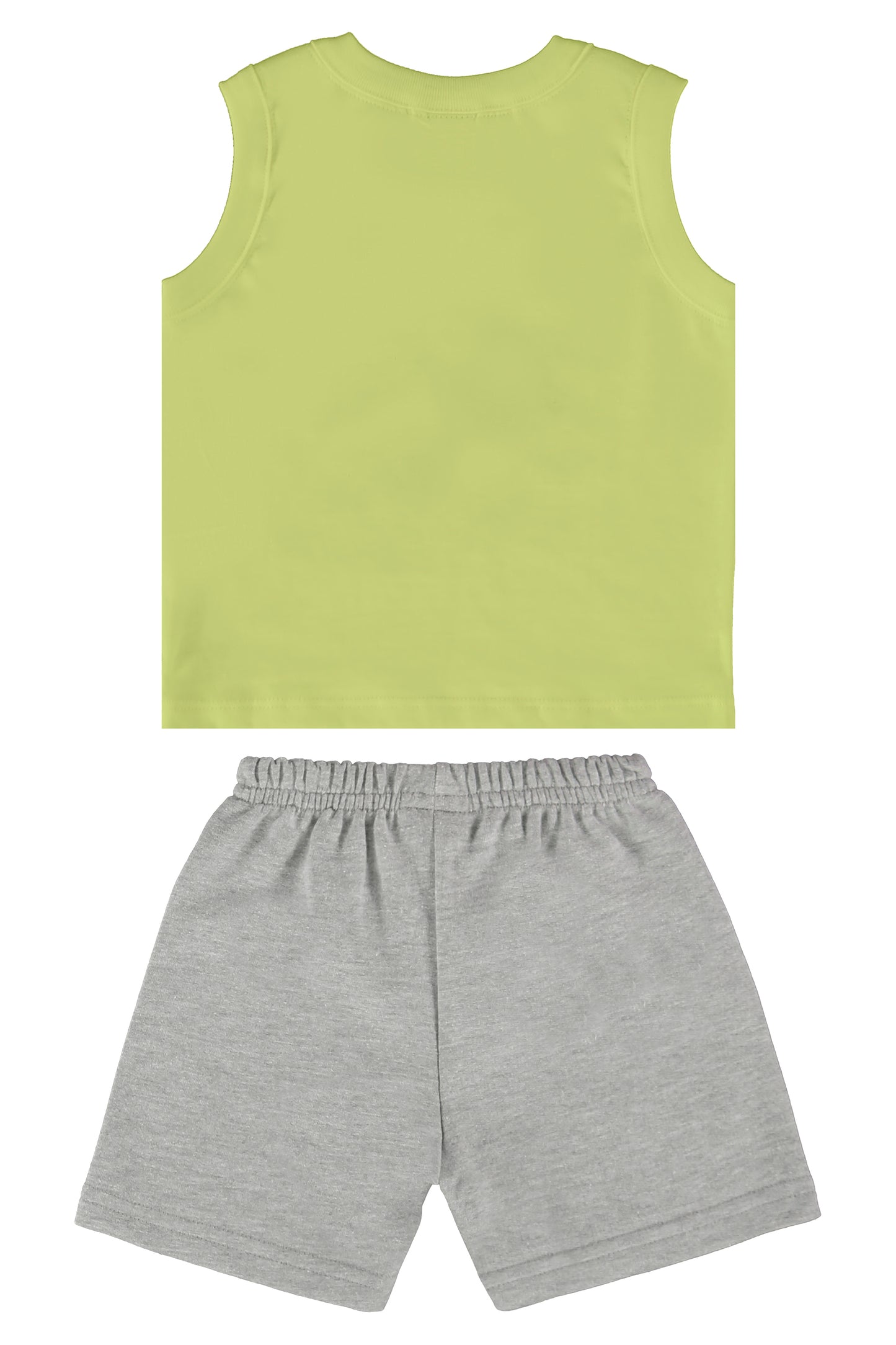 Set Conjunto camisa verde short gris Bee loop 17998 - 130535
