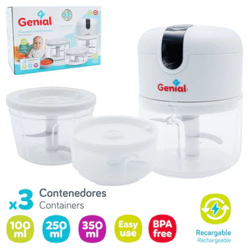 Procesador de alimentos bebe niño niña Genial
